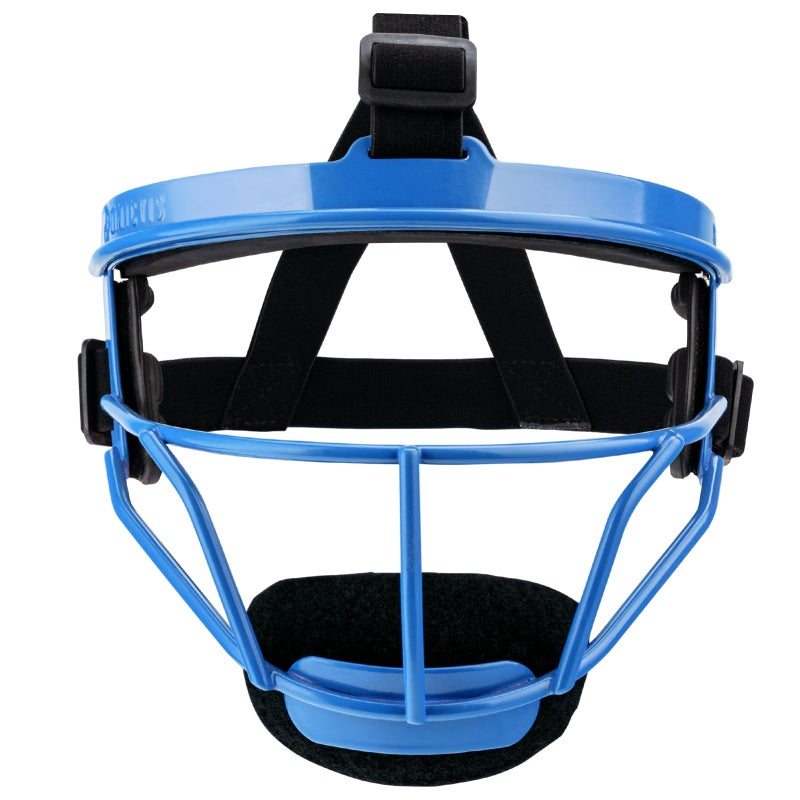 Dinictis Softball Face Mask, Lightweight, Comfortable, with Wide Field Vision, Durable and Safe Face Guards, Premium Protective Softball Fielder's Mask-Blue-Adult(L) - Image 2